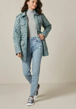 Next Damen 2 IN 1 ZIP OFF SLEEVE - Wintermantel - Blue