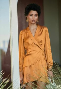 Next Damen Freizeitkleid - Bronze Brown