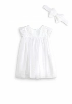 Next Kinder Cocktailkleid/festliches Kleid - Ecru White