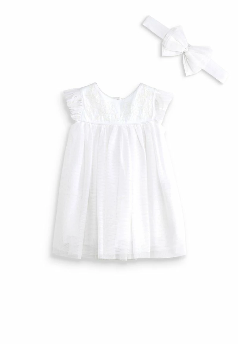 Next Kinder Cocktailkleid/festliches Kleid - Ecru White