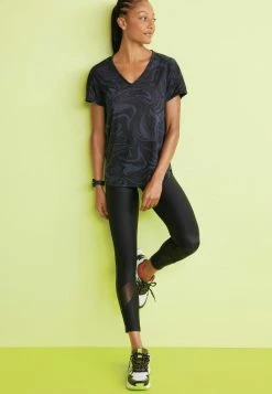 Next SHORT SLEEVE V-NECK - T-Shirt Print - Multi Coloured | Damen