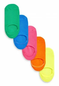 Next Damen 5 PACK - Füßlinge - Yellow, Orange,pink,blue,green