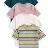 Next Kinder 4 PACK RELAXED FIT - T-Shirt Basic - Green