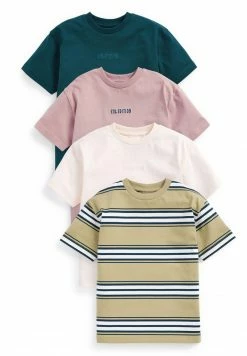 Next Kinder 4 PACK RELAXED FIT - T-Shirt Basic - Green