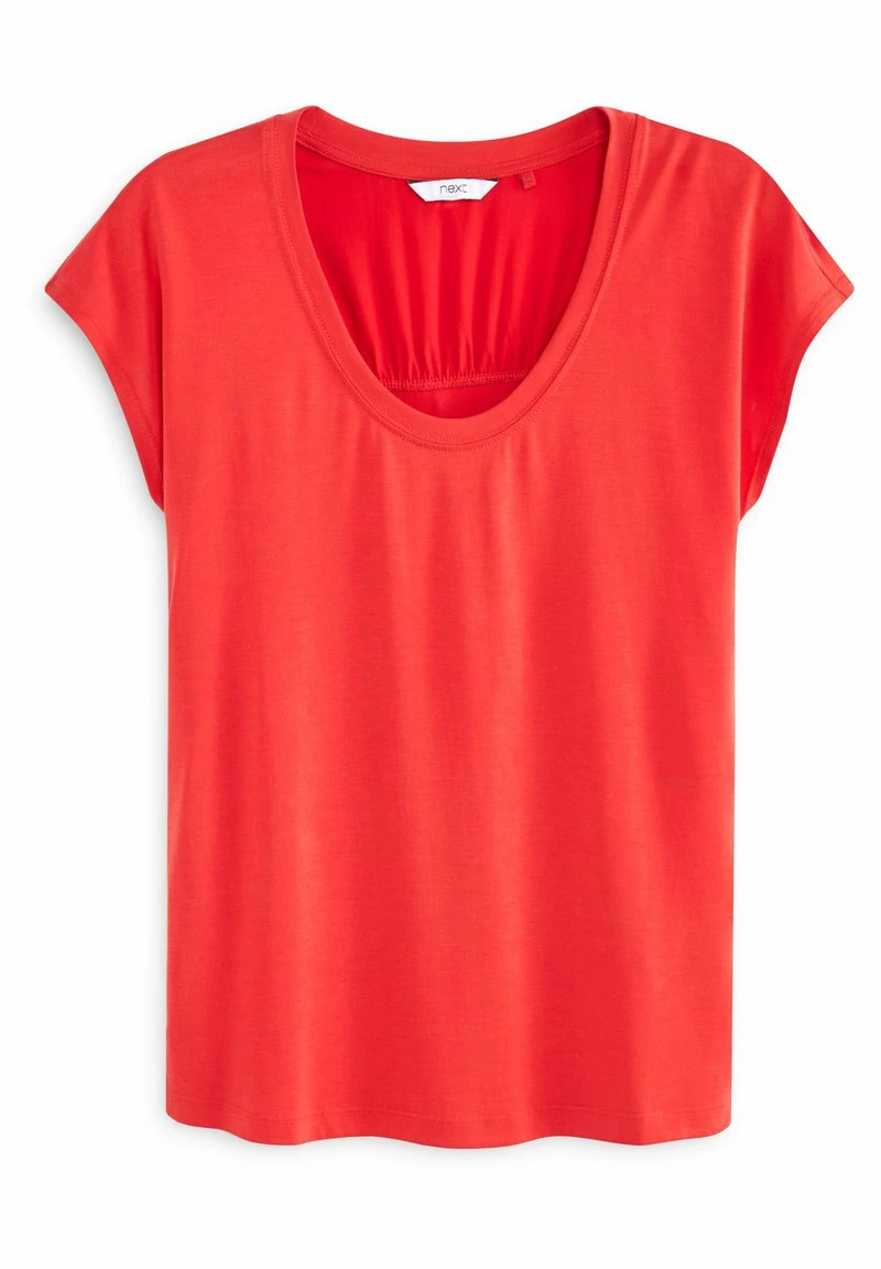 Next Damen CAP SLEEVE SCOOP NECK - T-Shirt Print - Red – Bild 4