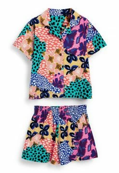 Next Kinder THROUGH SHORT - Nachtwäsche Set - Multi Tropical Animal