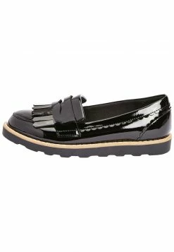 Next PATENT TASSEL - Mokassin - Black | Kinder