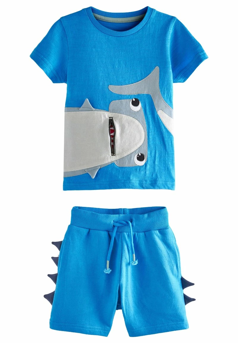 Next Kinder SET - Shorts - Blue Shark