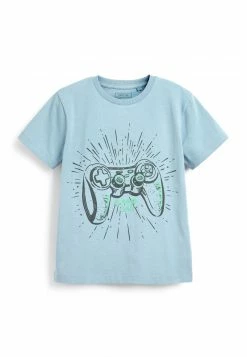 Next Kinder SHORT SLEEVE GRAPHIC (3-16YRS) - T-Shirt Print - Light Blue Gamer