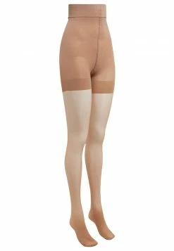 Next Damen TAN BUM/TUM/THIGH GLOSS SHAPING TIGHTS - Strumpfhose - Brown
