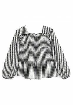 Next Kinder Bluse - Black White