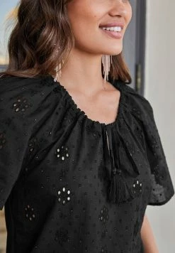 Next Damen KAFTAN - Bluse - Black