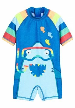 Next Kinder SUNSAFE ALL IN ONE - Badeanzug - Blue