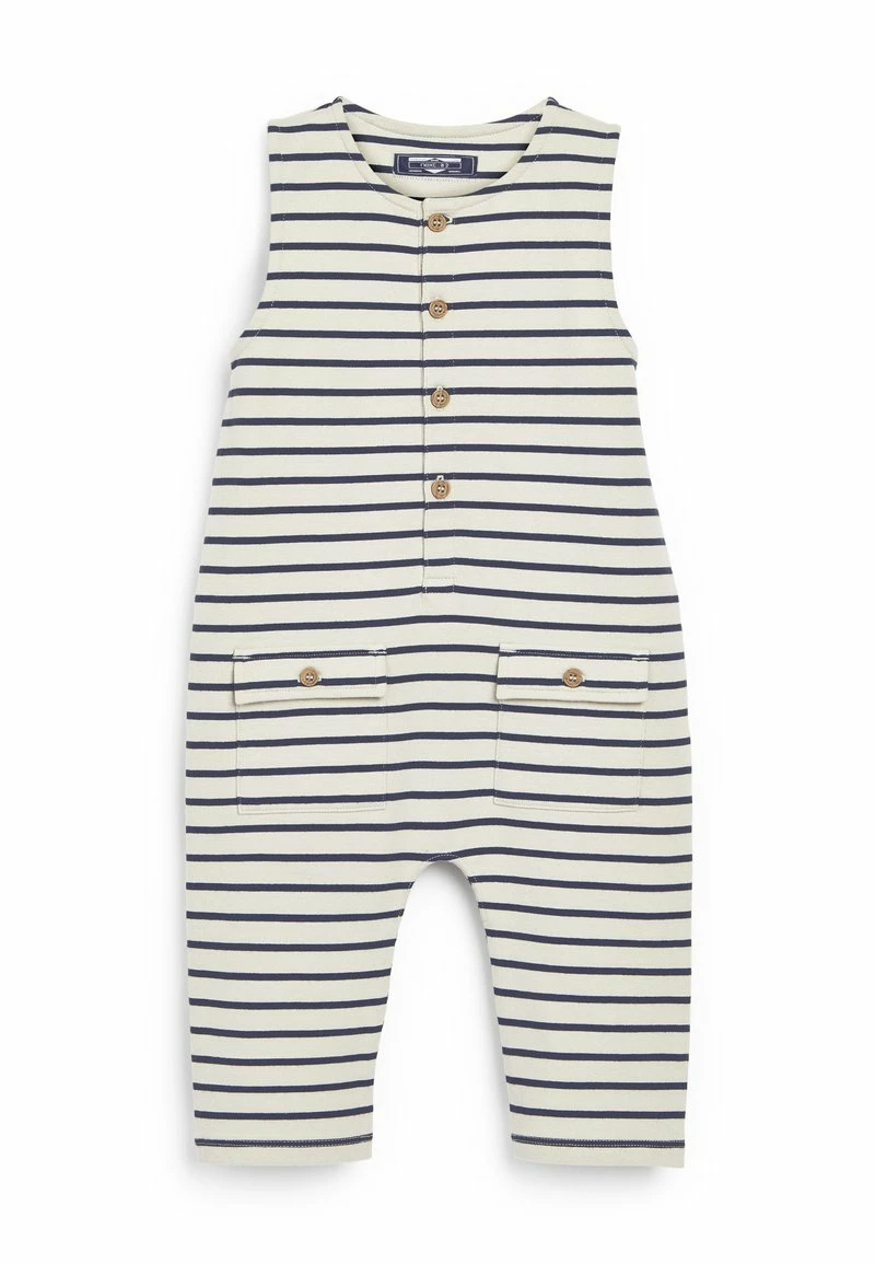 Next ALL IN ONE - Jumpsuit - Ecru Stripe | Kinder