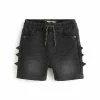 Next Kinder Jeans Shorts - Black Dino Spikes