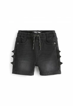 Next Kinder Jeans Shorts - Black Dino Spikes