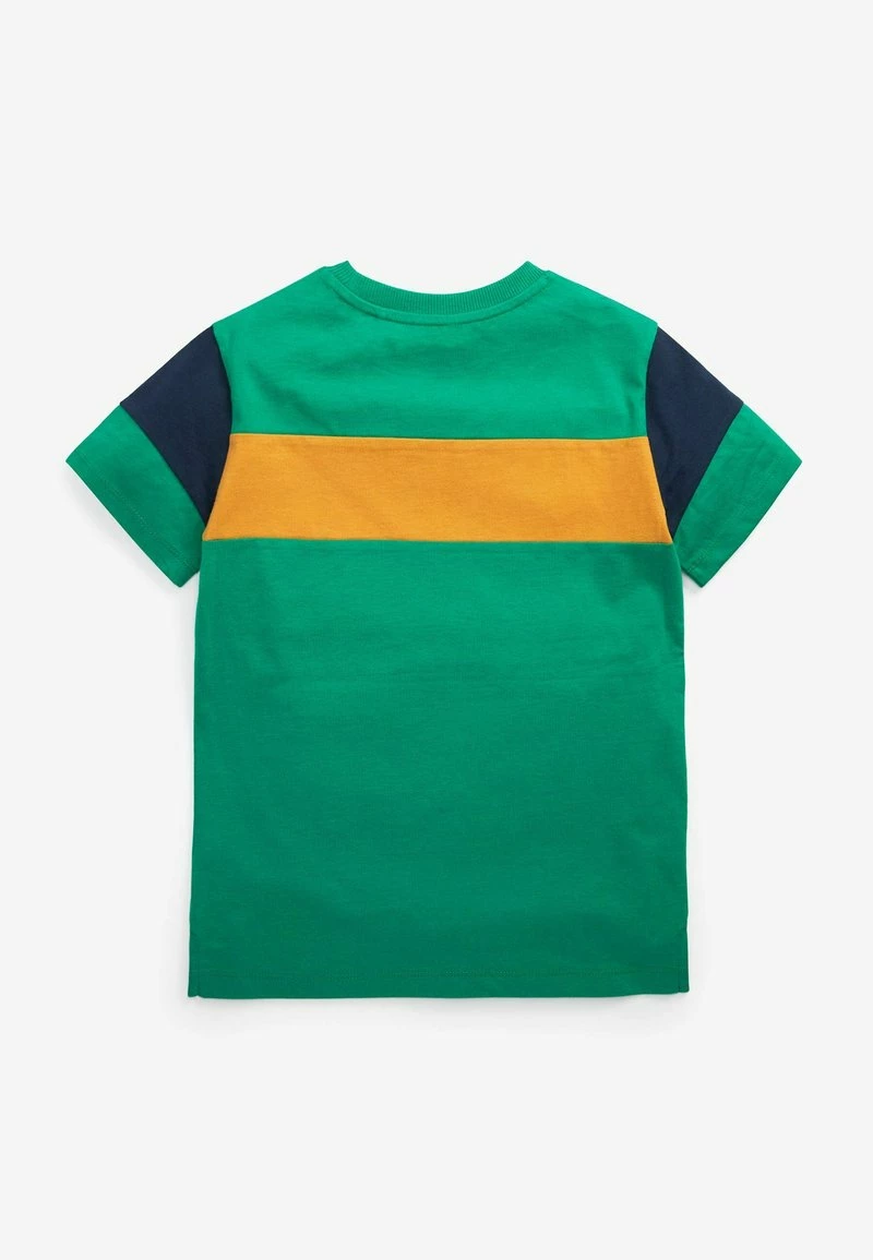 Next Kinder 2 PACK COLOURBLOCK - T-Shirt Print - Green – Bild 4