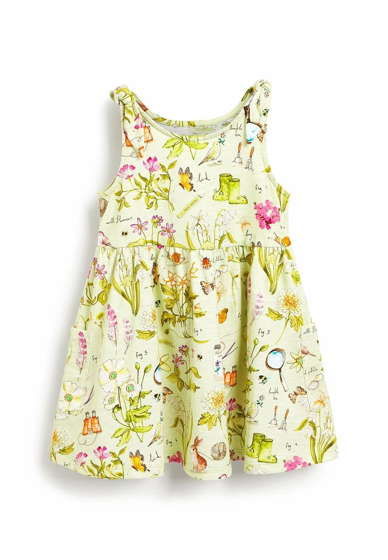 Next Kinder TIE SHOULDER - Jerseykleid - Green – Bild 5