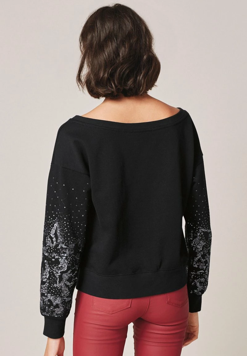 Next Damen Sweatshirt - Black