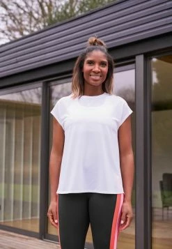 Next Damen SHOULDER - T-Shirt Print - White