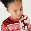 Next Kinder CHRISTMAS - Strickpullover - Pink