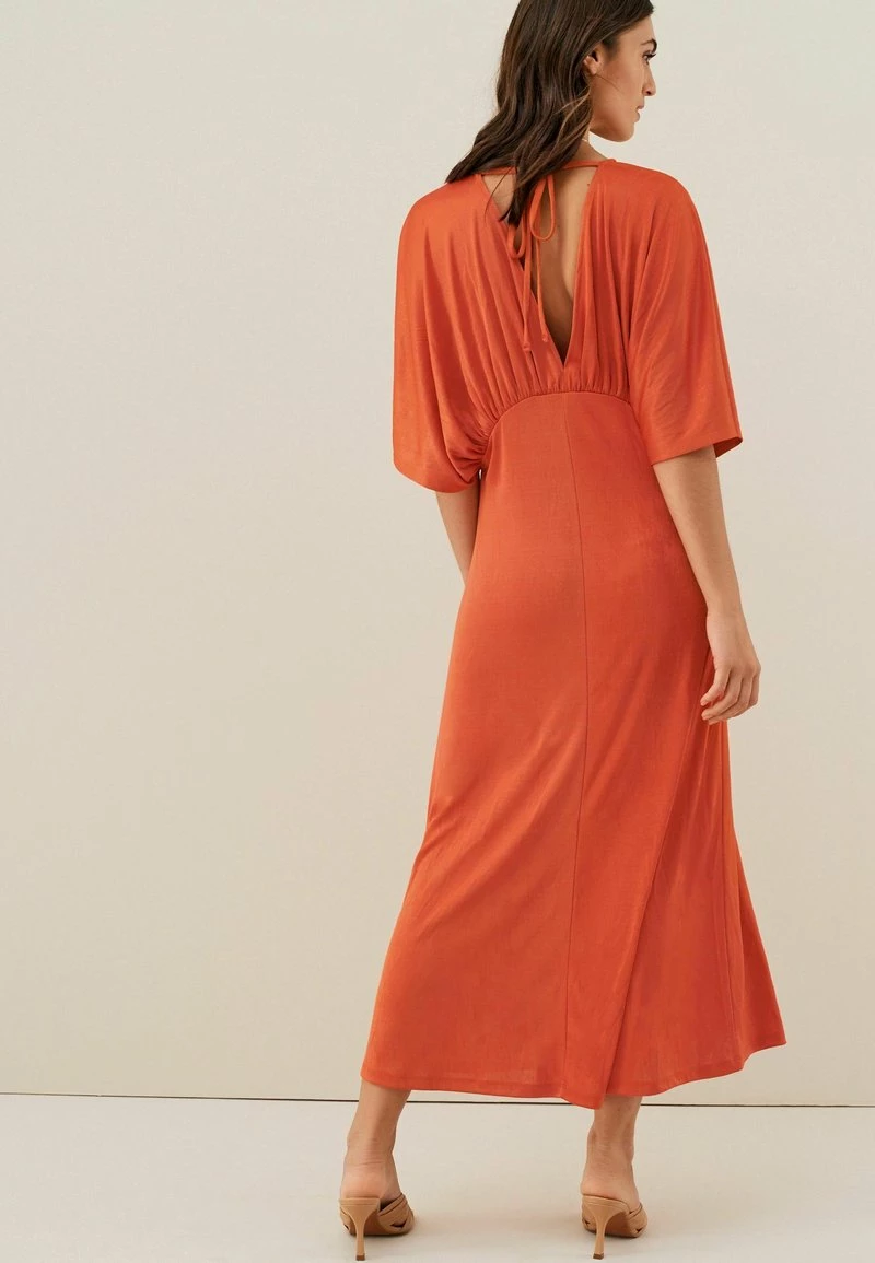 Next Damen VOLUME SLEEVE - Freizeitkleid - Orange – Bild 2