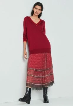 Next Damen Strickpullover - Red