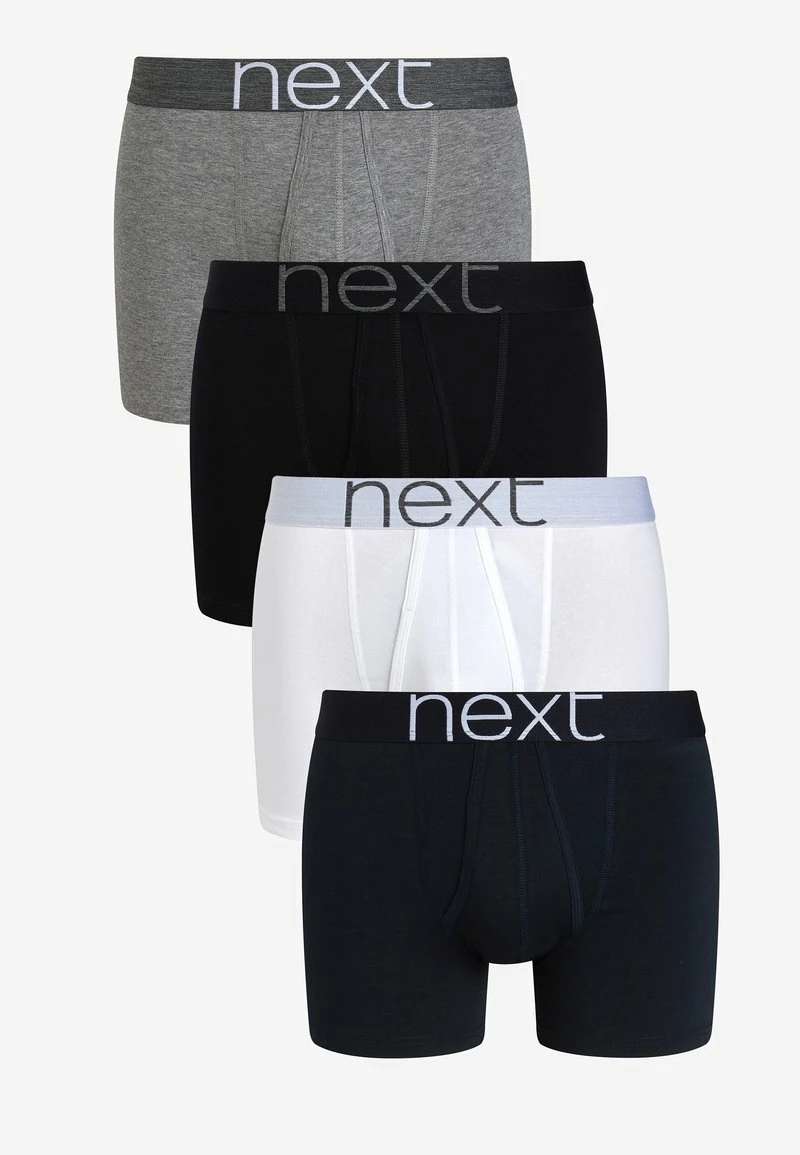 Next Herren A-FRONTS 4 PACK - Boxershorts - Black