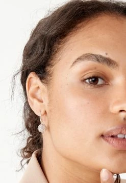 Next Damen PAVE BALL DROP - Ohrringe - Rose Gold-coloured