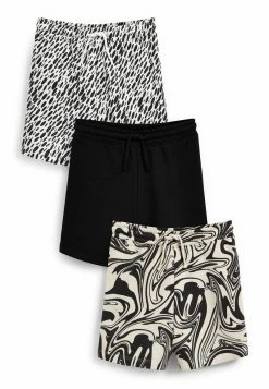 Next Kinder 3 PACK - Shorts - Black Marble Spot