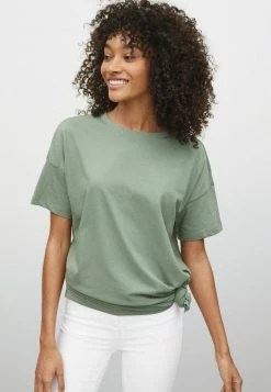 Next Damen OVERSIZED - T-Shirt Basic - Khaki