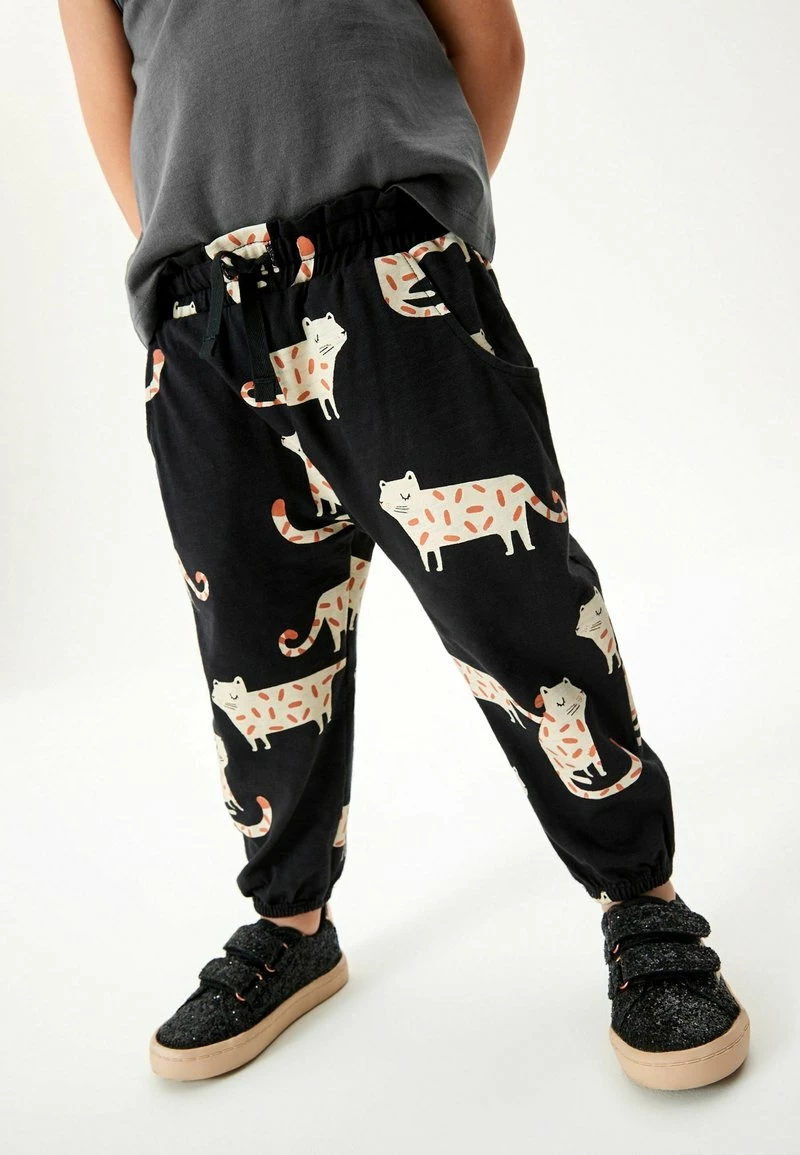 Next Kinder Jogginghose - Charcoal Grey Leopard – Bild 2