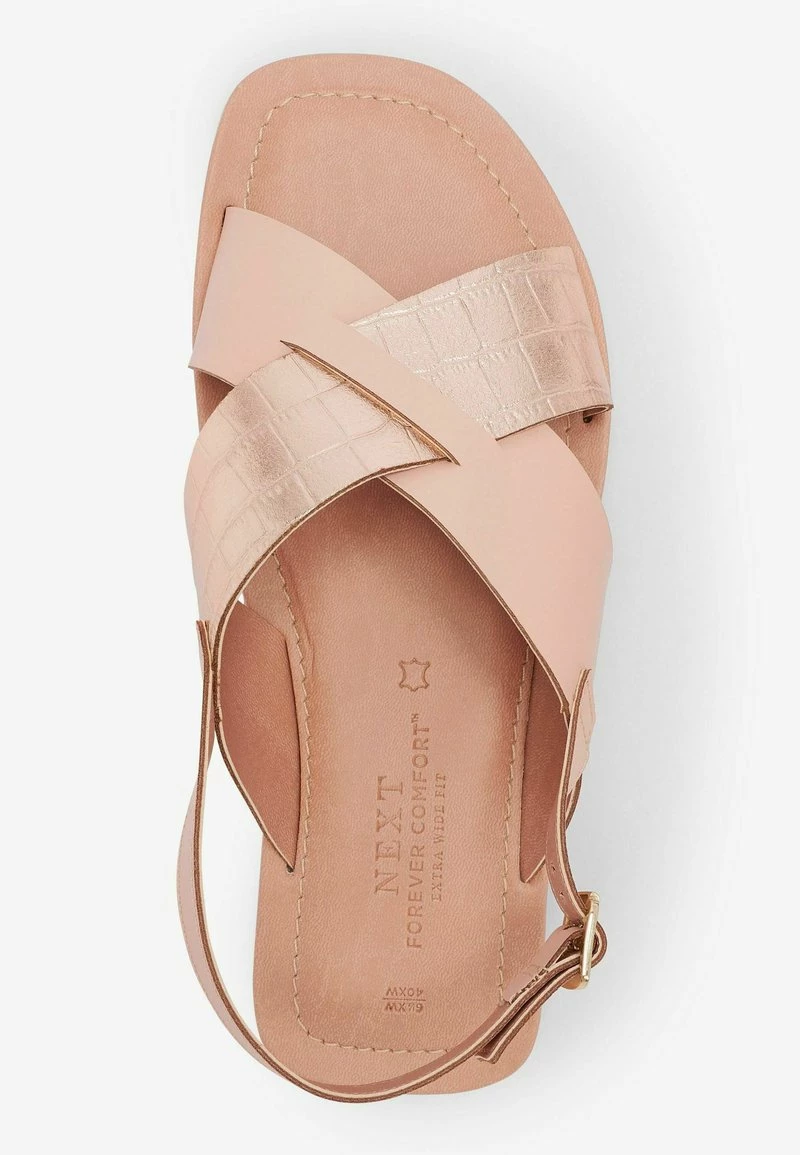Next Damen FOREVER COMFORT CROSSOVER - Riemensandalette - Rose Gold – Bild 3