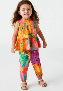 Next SET - Stoffhose - Tropical Floral | Kinder