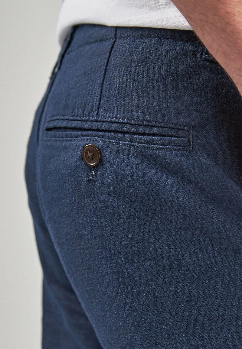 Next Herren Stoffhose - Mottled Blue – Bild 3