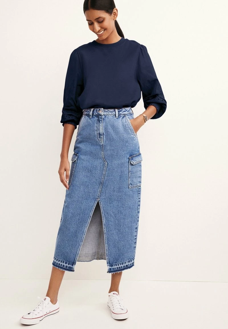 Next CARPENTER - Bleistiftrock - Dark Blue | Damen