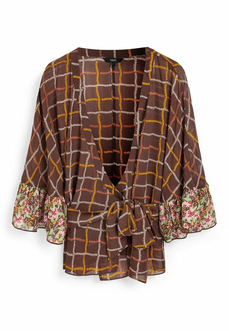 Next Damen WRAP - Bluse - Brown – Bild 5