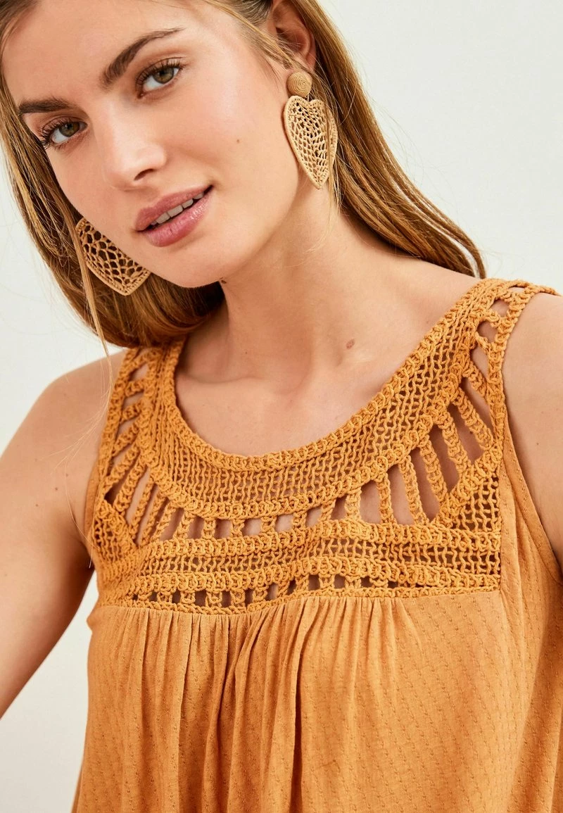 Next Damen Top - Tan Brown – Bild 3