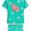 Kinder NEXT SUNSAFE SWIMSET - Badeanzug - Green