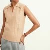 Next Damen Top - Camel