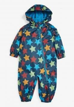 Next Kinder FLEECE LINED PUDDLESUIT - Jumpsuit - Dark Blue