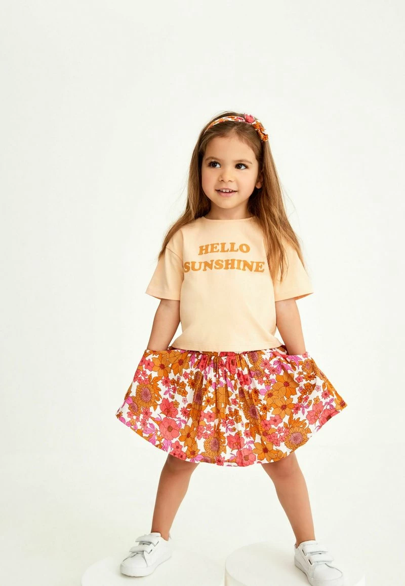 Next SET - T-Shirt Print - Orange | Kinder