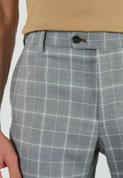 Next Herren CHECK FORMAL - Stoffhose - Grey