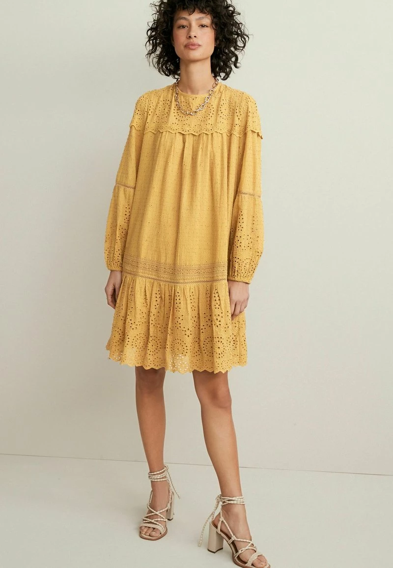 Next Damen Freizeitkleid - Yellow