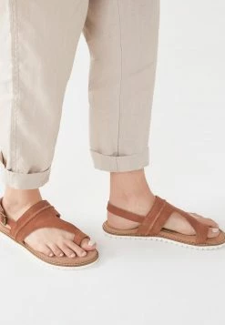 Next Damen Zehentrenner - Tan