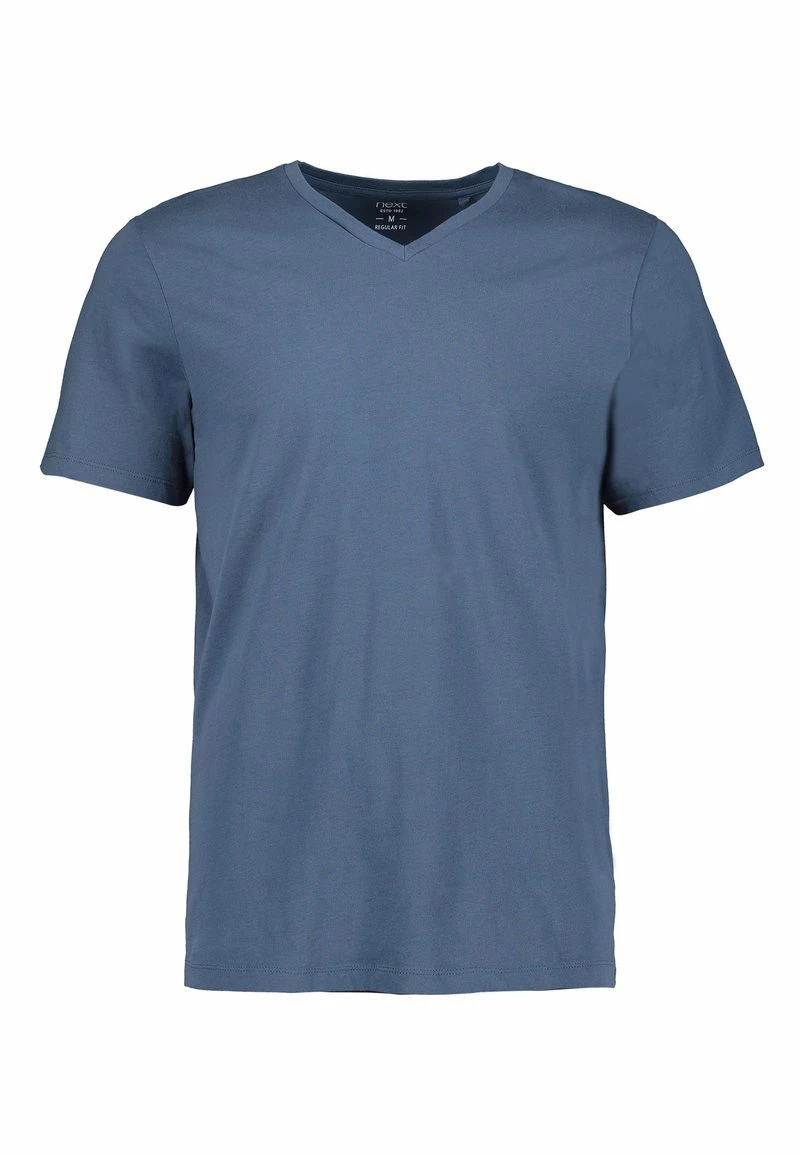 Next Herren T-Shirt Basic - Blue – Bild 4