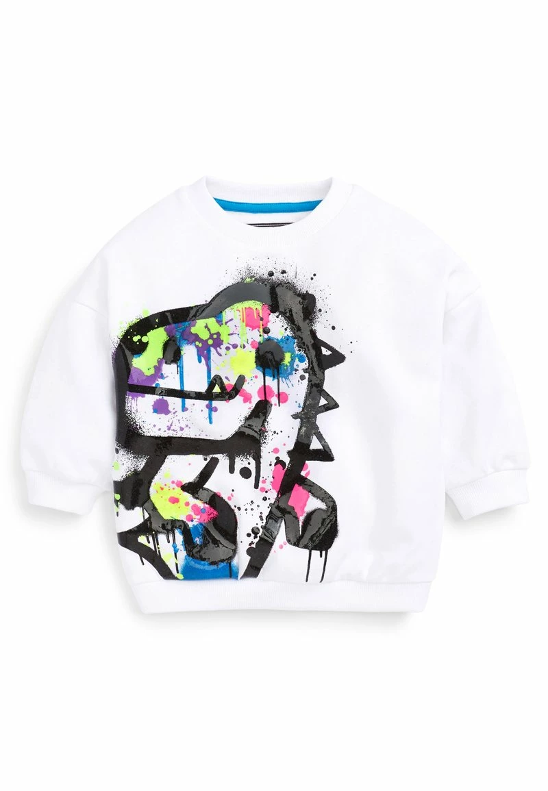 Next Kinder Sweatshirt - White Dino