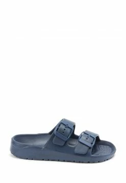 Next Kinder CORKBED - Pantolette Flach - Navy Blue