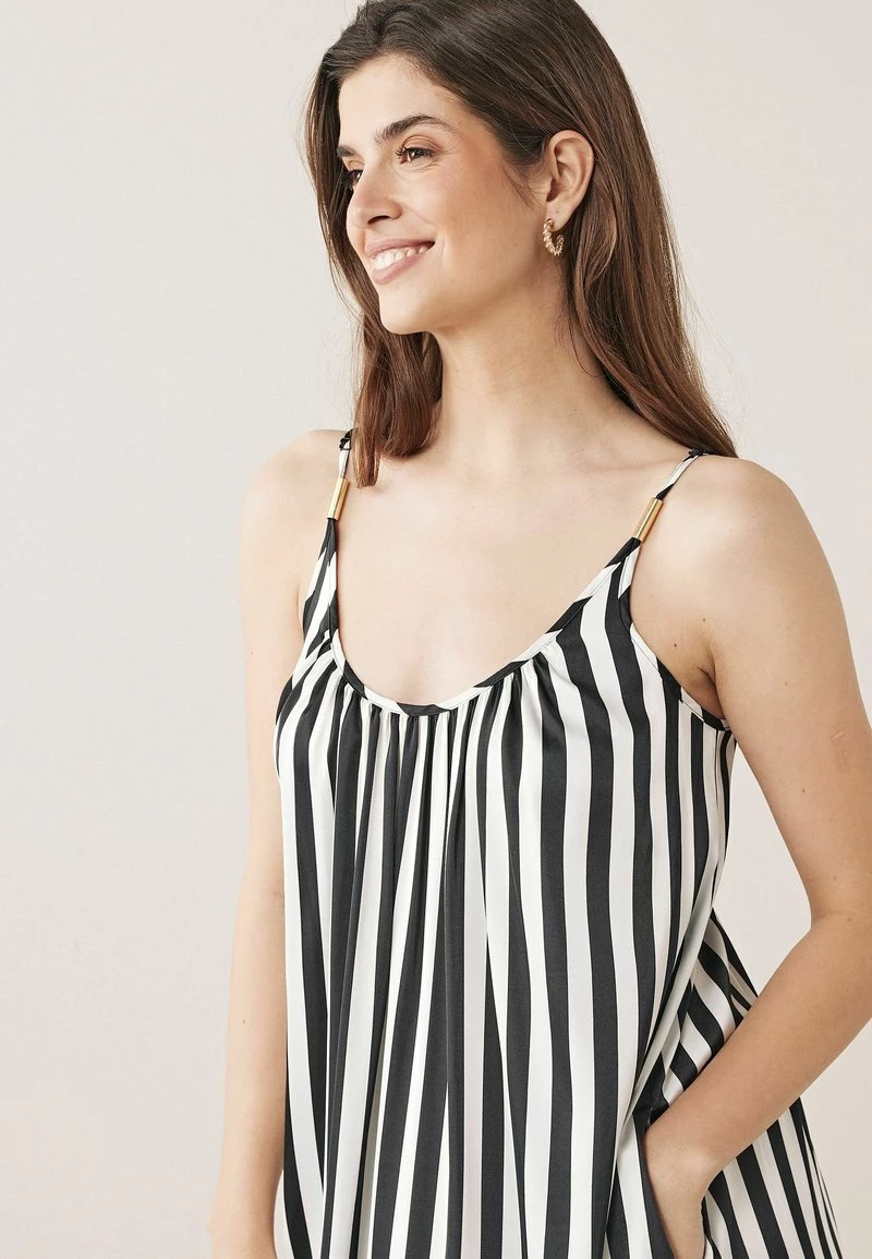 Next STRAPPY CAMI - Maxikleid - Black White Patch Print | Damen – Bild 4