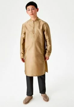Next KURTA - Blusenkleid - Gold | Kinder
